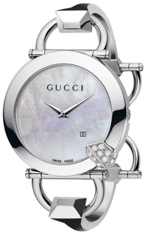 Gucci YA122505 Chiodo Diamond Mother